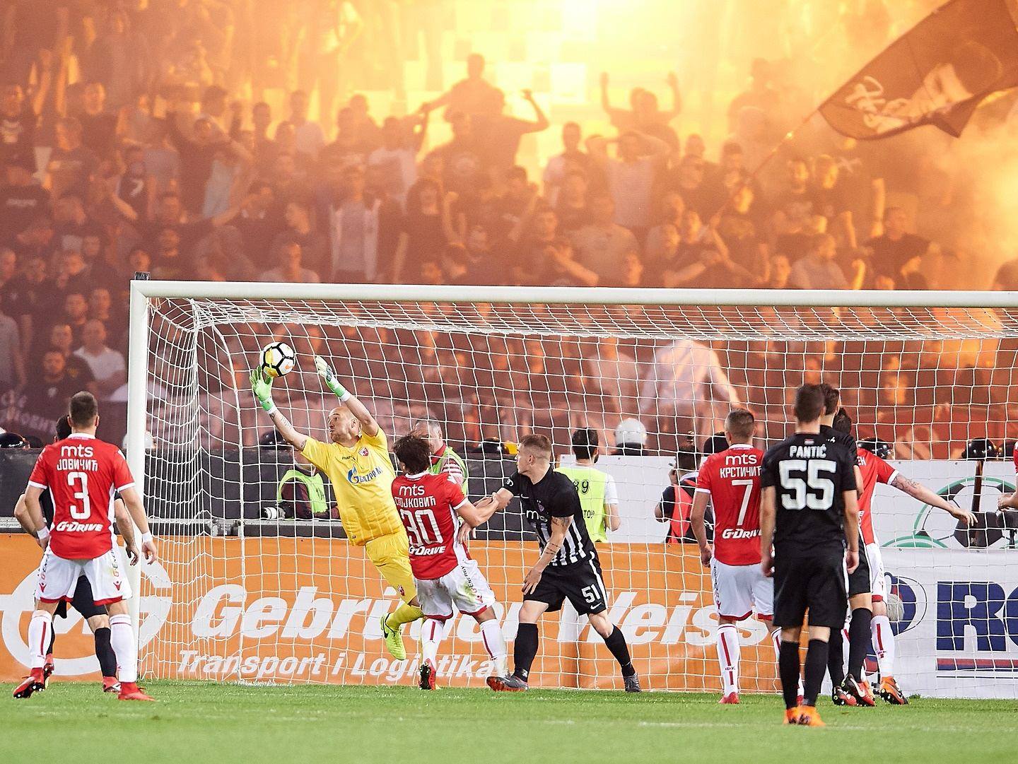 "Eternal" Football derby Crvena Zvezda FK - Partizan FC