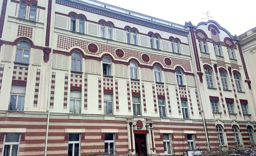 Old Telephone Company building in Kosovska street