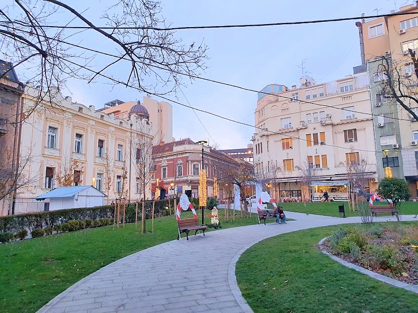 A view from Vojvoda Vuk's Park