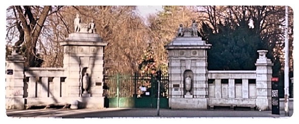 Main entrace to the Bothanical Garden Jevremovac