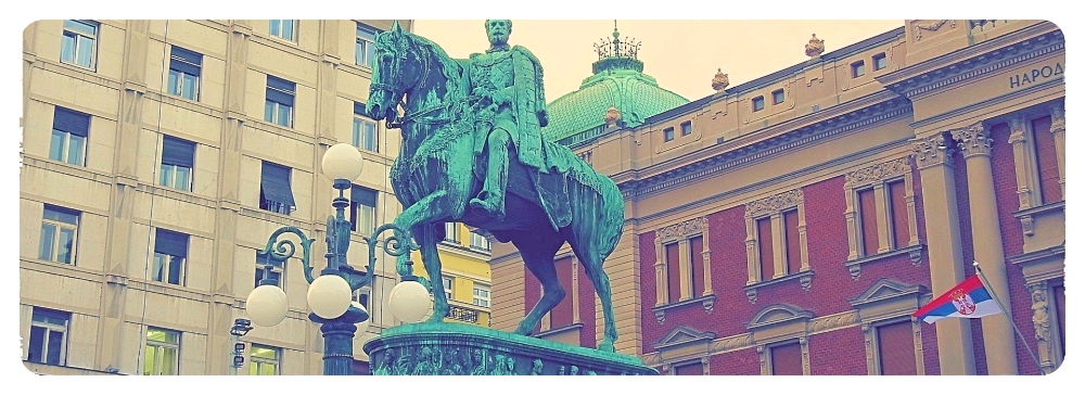 Monument to Knez Mihailo at Republic square