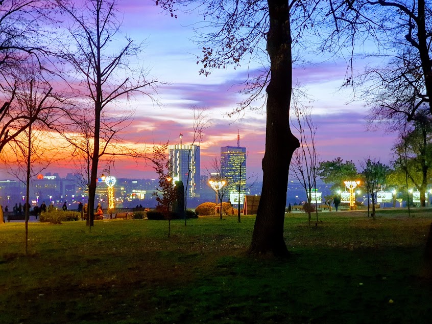 A view on Ušće Towers