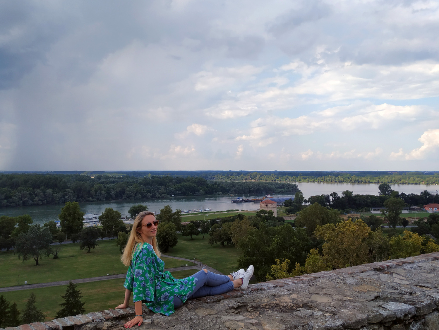 Katia at Belgrade Fortress