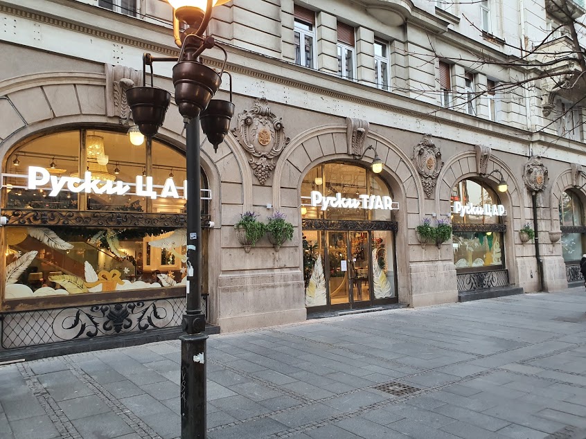 Famous Russian Tzar coffe bar reopened