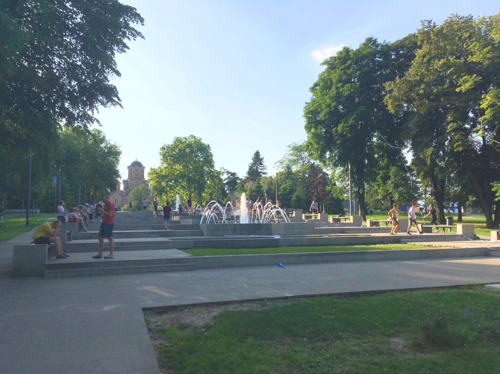 Fountain at Tašmajdan Park