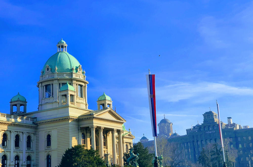 National Assembly of Serbia and the Main Post Office